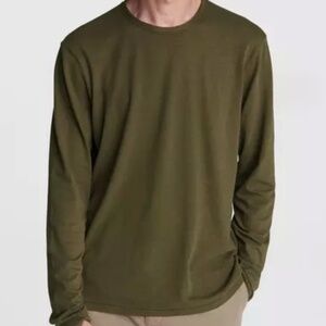 Rag & Bone Linen Long Sleeve Tee